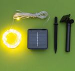 Гирлянда на солнечной батарее Роса 10м 100Led