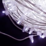 Гирлянда для деревьев КЛИП-ЛАЙТ 12V с защитным КОЛПАЧКОМ 100м Белый