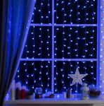 Гирлянда Занавес "Шарики" 2x1,5 м 360Led 8 режимов свечения