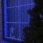 Гирлянда Занавес 2х6м 1140Led с защитой от влаги IP67 (Каучук)