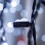 Гирлянда Занавес 2х1,5м 380Led с защитой от влаги IP65 (защитный колпачок)