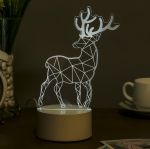 Светильник  LED "Олень"  RGB