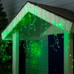 Гирлянда Бахрома 3 х 0,6м 160Led с защитой от влаги IP44 (с мерцанием)