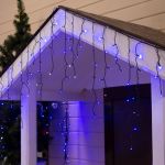 Гирлянда Бахрома 3 х 0,6м 160Led с защитой от влаги IP44 (с мерцанием)