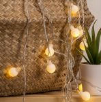 Гирлянда Шарики 16мм 30Led 5м