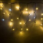Гирлянда Бахрома 4,8 x 0,6м 160Led с защитой от влаги IP67 КАУЧУК, с мерцанием