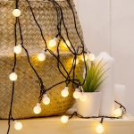 Гирлянда Шарики 16мм 30Led 5м