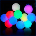 Гирлянда Шарики 25мм 100Led RGB 15м с защитой от влаги IP65 (каучук)