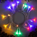 Гирлянда на батарейках 20Led 2м 