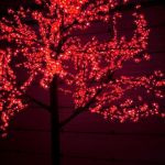 Светодиодное дерево "Сакура" 3.6м Красное