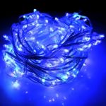 Гирлянда для деревьев КЛИП-ЛАЙТ с мерцанием 12V (с трансформатором) 30м  Синий