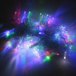 Гирлянда Нить 10м 100Led с защитой от влаги IP65, с эффектом мерцания