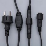 Гирлянда Бахрома 3 х 0,9м 144Led с защитой от влаги IP65 КАУЧУК