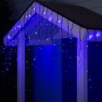 Гирлянда Бахрома 3 x 0,5м 112Led с защитой от влаги IP54 (с мерцанием)