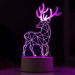 Светильник  LED "Олень"  RGB