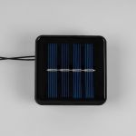 Ретро Гирлянда на солнечной батарее Прозрачные Шарики 2,7м