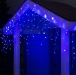 Гирлянда Бахрома 3 х 0,6м 160Led с защитой от влаги IP44 (с мерцанием)