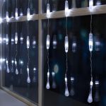 Гирлянда Занавес "Капли" 2,5x0,65м 50 Led 8 режимов свечения