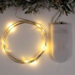 Гирлянда Роса 1м 10Led на батарейках CR2032