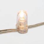 Гирлянда для деревьев КЛИП-ЛАЙТ 12V с защитным КОЛПАЧКОМ 100м Теплый Белый