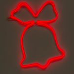 Светодиодная фигура из неона "Колокольчик" 75см 