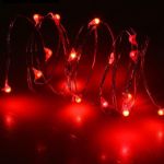 Светодиодная гирлянда "Роса" на батарейках 20Led 2м влагозащищенная
