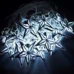 Гирлянда нить с насадками "Звезды" 20Led 4м