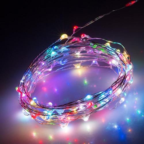 Гирлянда Роса 5м 100Led RGB  Arlight
