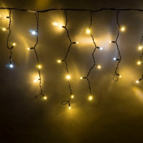 Гирлянда Бахрома 4,8 x 0,6м 160Led с защитой от влаги IP67 КАУЧУК, с мерцанием