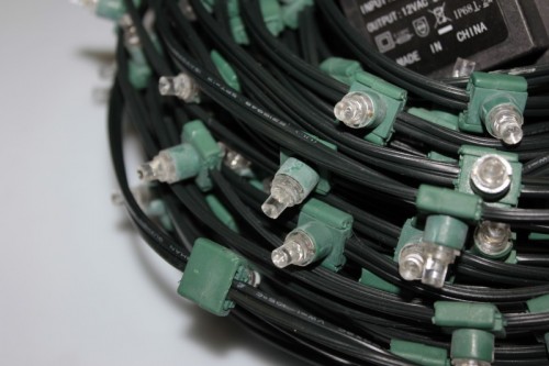 Гирлянда для деревьев КЛИП-ЛАЙТ 12V (с трансформатором) 30м Красный