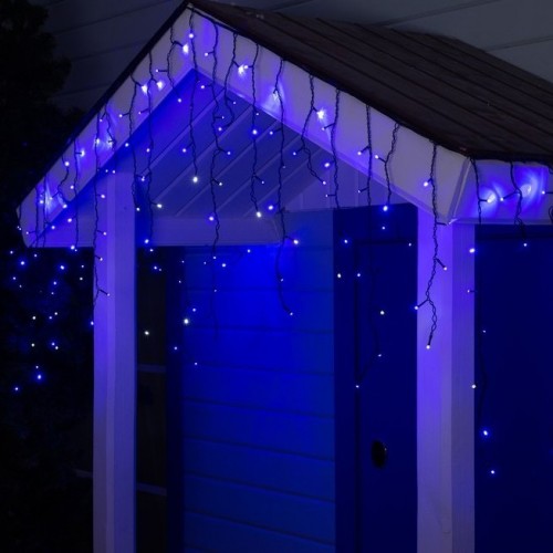 Гирлянда Бахрома 3 x 0,5м 112Led с защитой от влаги IP54 (с мерцанием)