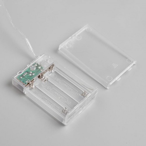Гирлянда Роса 5м 50Led RGB на батарейках АА