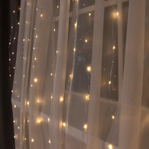 Гирлянда Занавес "Роса" 2х3м 450Led, 8 режимов свечения