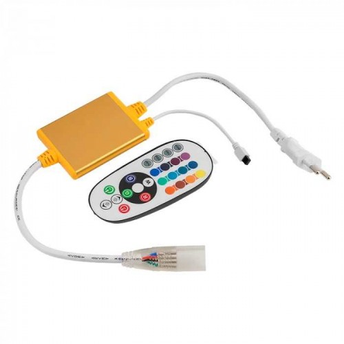 Контроллер для светодиодного неона RGB 18х21мм