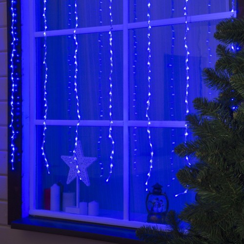 Гирлянда "Дождь" 2х1,5м 400Led с защитой от влаги IP44