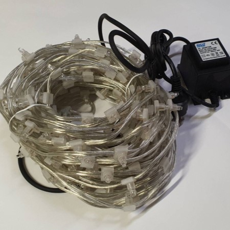 Гирлянда для деревьев КЛИП-ЛАЙТ 12V (с трансформатором) 30м Белый