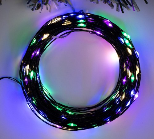 Гирлянда Роса 20м 200Led на темной нити
